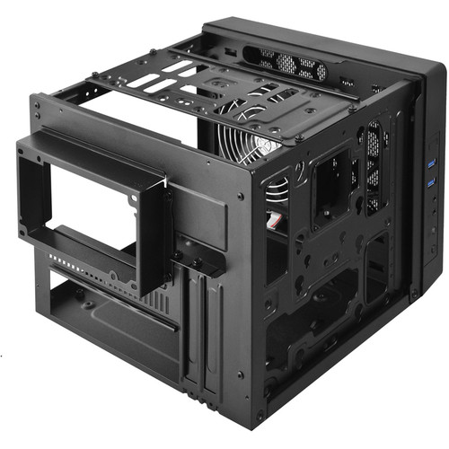 Cooler Master Elite 110 mini-ITX Computer Case (Midnight Black)