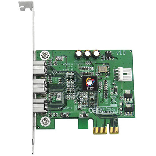 SIIG 3-Port FireWire 800 PCIe Adapter