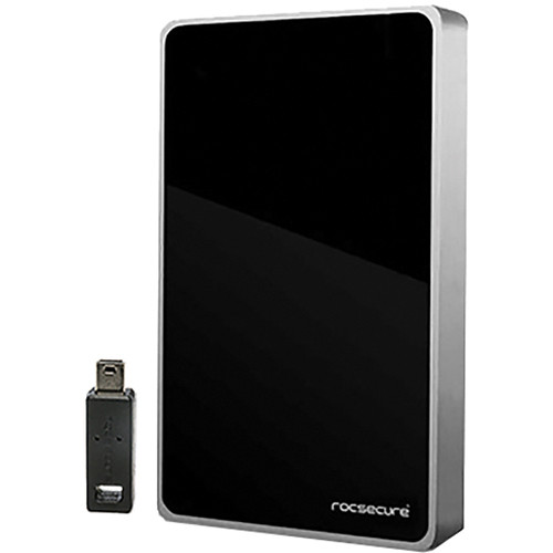 Rocstor 500GB Hawker HX USB 3.0, Encrypted Ruggedized Mobile Drive (Silver)