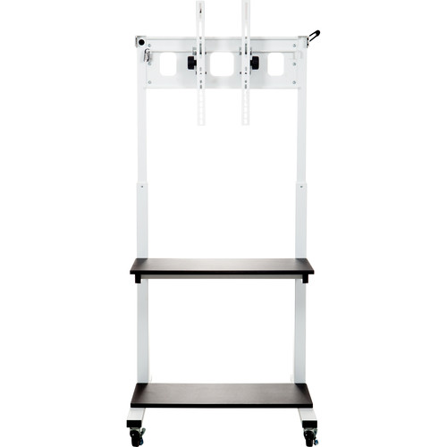 Luxor CLCD Crank-Adjustable Flat Panel TV Cart