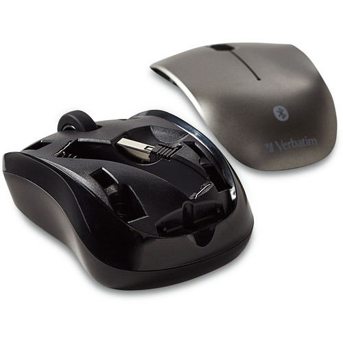 Verbatim Bluetooth Wireless Tablet Multi-Track Blue LED Mouse