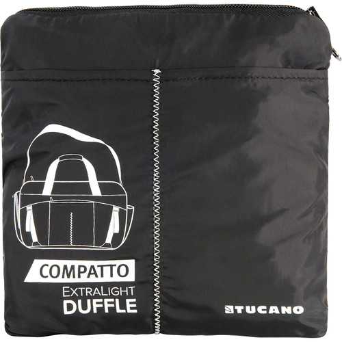 Tucano Compatto XL Water-Resistant 50L Duffle Bag (Black)