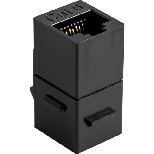 NTW Cat 6a Keystone Coupler (Black)