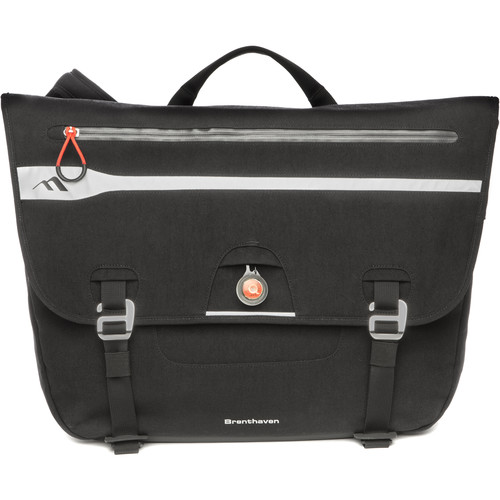 Brenthaven Velo Messenger Bag for 16" Laptop (Black)