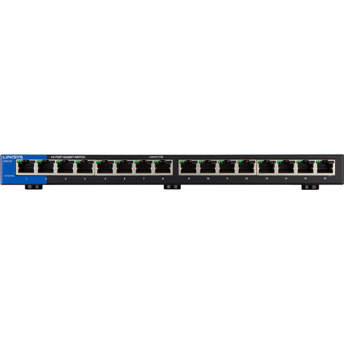 Linksys LGS116 16-Port Unmanaged Gigabit Ethernet Switch