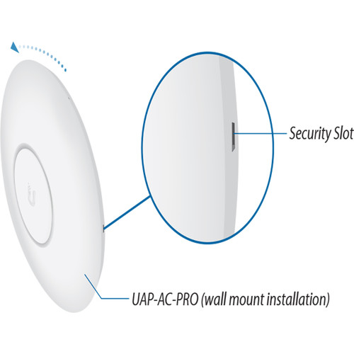 Ubiquiti Networks UAP-AC-SHD 802.11AC Wave 2 Access Point with Dedicated Security Radio