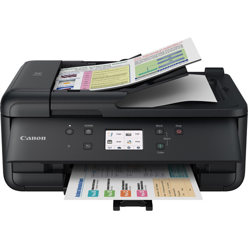 Canon PIXMA TR7520 Wireless Home Office All-in-One Inkjet Printer (Black)