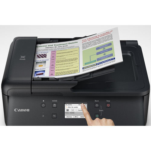 Canon PIXMA TR7520 Wireless Home Office All-in-One Inkjet Printer (Black)