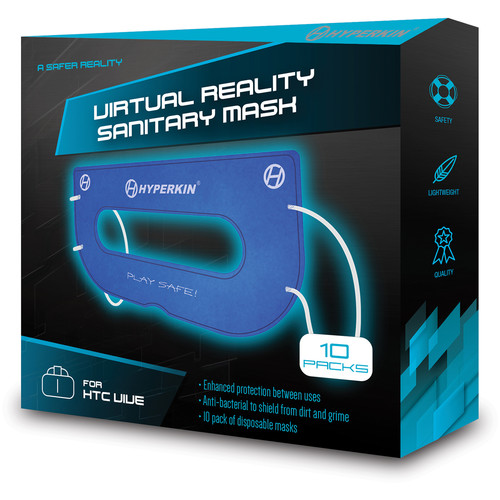 HYPERKIN Universal VR Sanitary Mask (Blue, 10-Pack)
