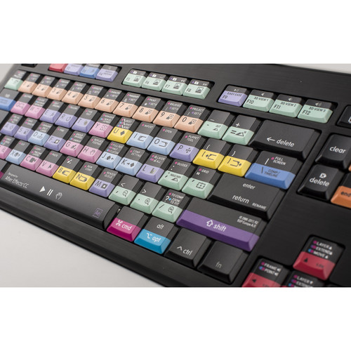 LogicKeyboard Astra Series Adobe After Effects CC Backlit Keyboard for Mac (American English)