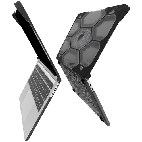 iBenzer Hexpact Case for MacBook Pro Retina 13 (Touch & Non-Touch Bar, Black)