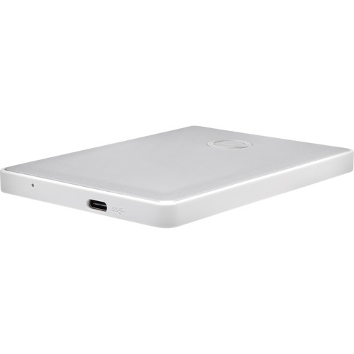 G-Technology 1TB G-DRIVE mobile USB 3.1 Gen 1 Type-C External Hard Drive (Silver)