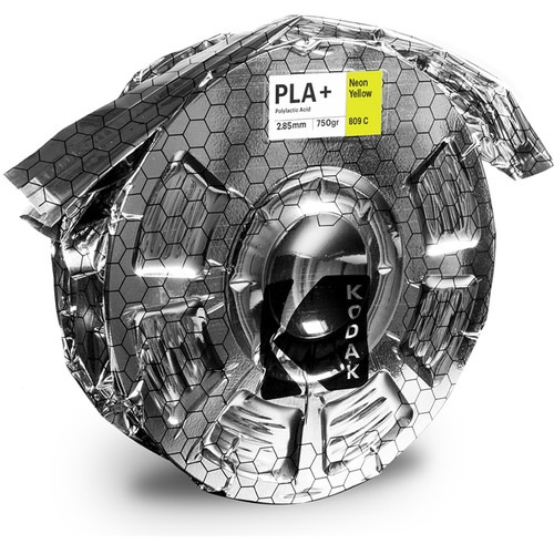 Kodak 2.85mm PLA+ Filament (750g, Neon Yellow)