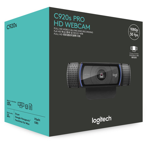 Logitech C920s HD Pro Webcam