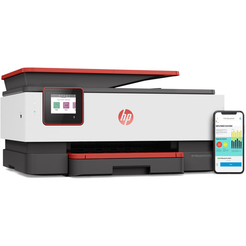 HP OfficeJet Pro 8035 All-in-One Printer (Coral)