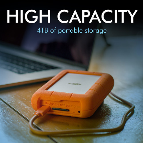 LaCie 4TB Rugged RAID Pro Mobile USB Type-C RAID Drive
