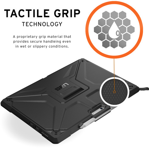 Urban Armor Gear Metropolis Series Case for Microsoft Surface Pro X (Black)