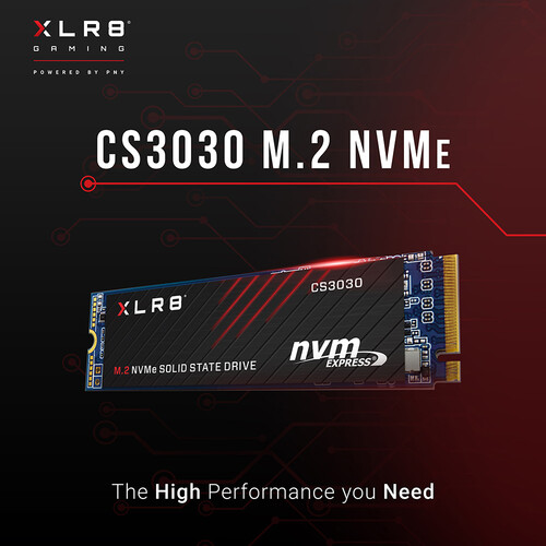 PNY Technologies 1TB XLR8 CS3030 NVMe M.2 Internal SSD