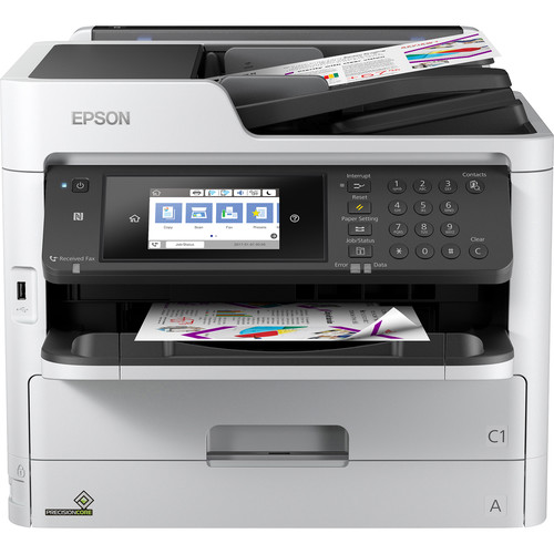 Epson WorkForce Pro WF-C5710 Network Multifunction Color Printer with Replaceable Ink Pack System