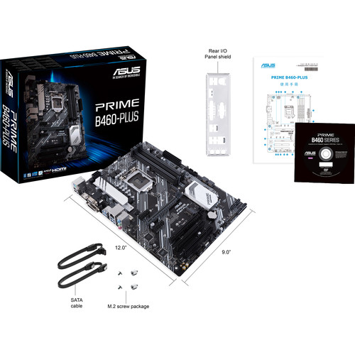 ASUS PRIME B460-PLUS LGA 1200 ATX Motherboard