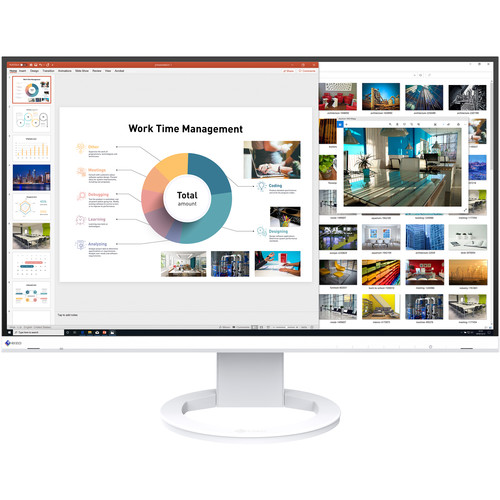 EIZO FlexScan EV2760 27" 16:9 IPS Monitor with FlexStand (White)