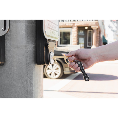 KeySmart CleanKey Brass Hand Tool