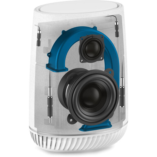 Netgear Orbi Voice Smart Speaker and AC2200 Tri-Band Wireless Mesh Extender Satellite