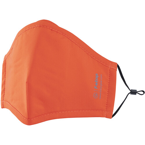 f-stop DYOTA AG+ ION Reusable 3-Layer Antibacterial Fabric Adult Large Face Mask (Orange)
