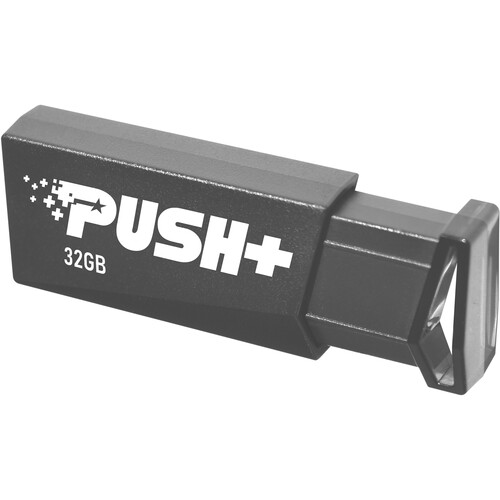 Patriot 32GB Push+ USB 3.2 Gen 1 Flash Drive
