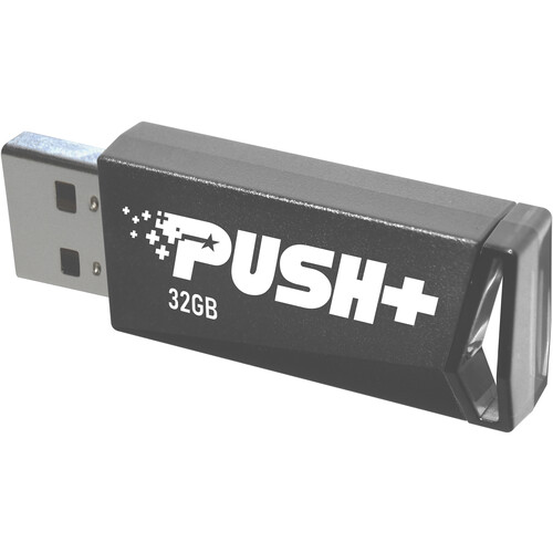 Patriot 32GB Push+ USB 3.2 Gen 1 Flash Drive