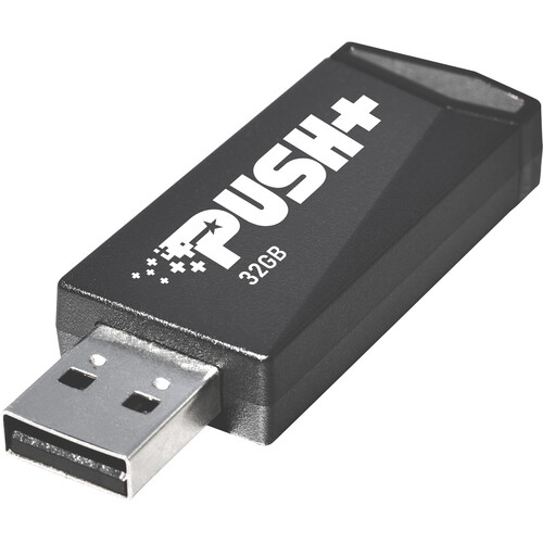 Patriot 32GB Push+ USB 3.2 Gen 1 Flash Drive
