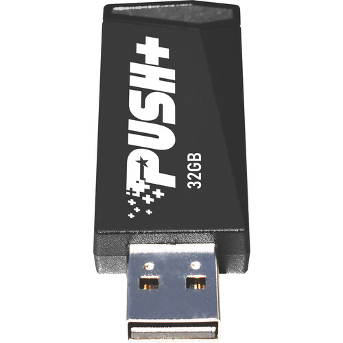 Patriot 32GB Push+ USB 3.2 Gen 1 Flash Drive