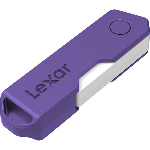 Lexar 32GB JumpDrive TwistTurn2 USB Flash Drive (Purple)
