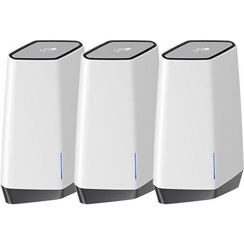 Netgear Orbi Pro AX6000 Wireless Tri-Band Gigabit Mesh Wi-Fi System (3-Pack)