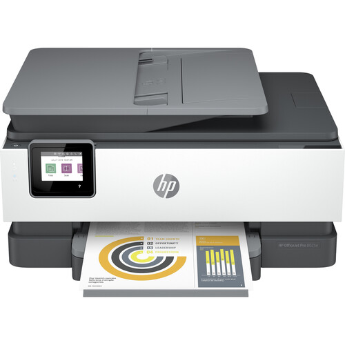 HP OfficeJet Pro 8025E All-in-One Thermal Inkjet Printer with 6 Months Free Ink Through HP+
