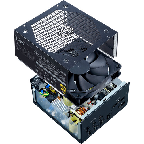 Cooler Master V550 Gold V2 550W 80 PLUS Gold Modular Power Supply (Black)