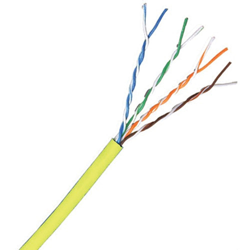 Comprehensive Cat 6 500 MHz UTP Stranded Cable (1000', Yellow)