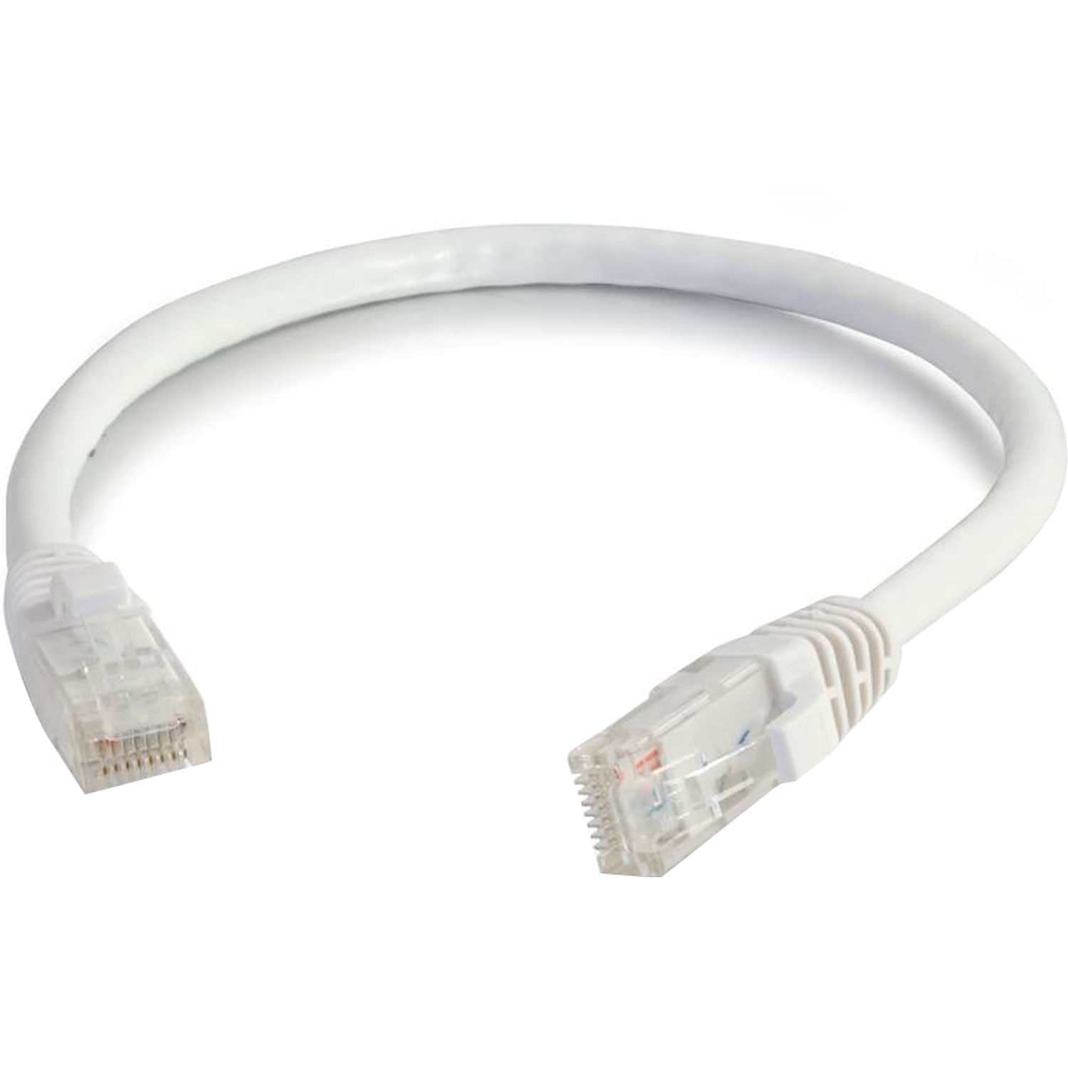 C2G RJ45 Male to RJ45 Male Cat 6 Snagless Patch Cable (12', White)
