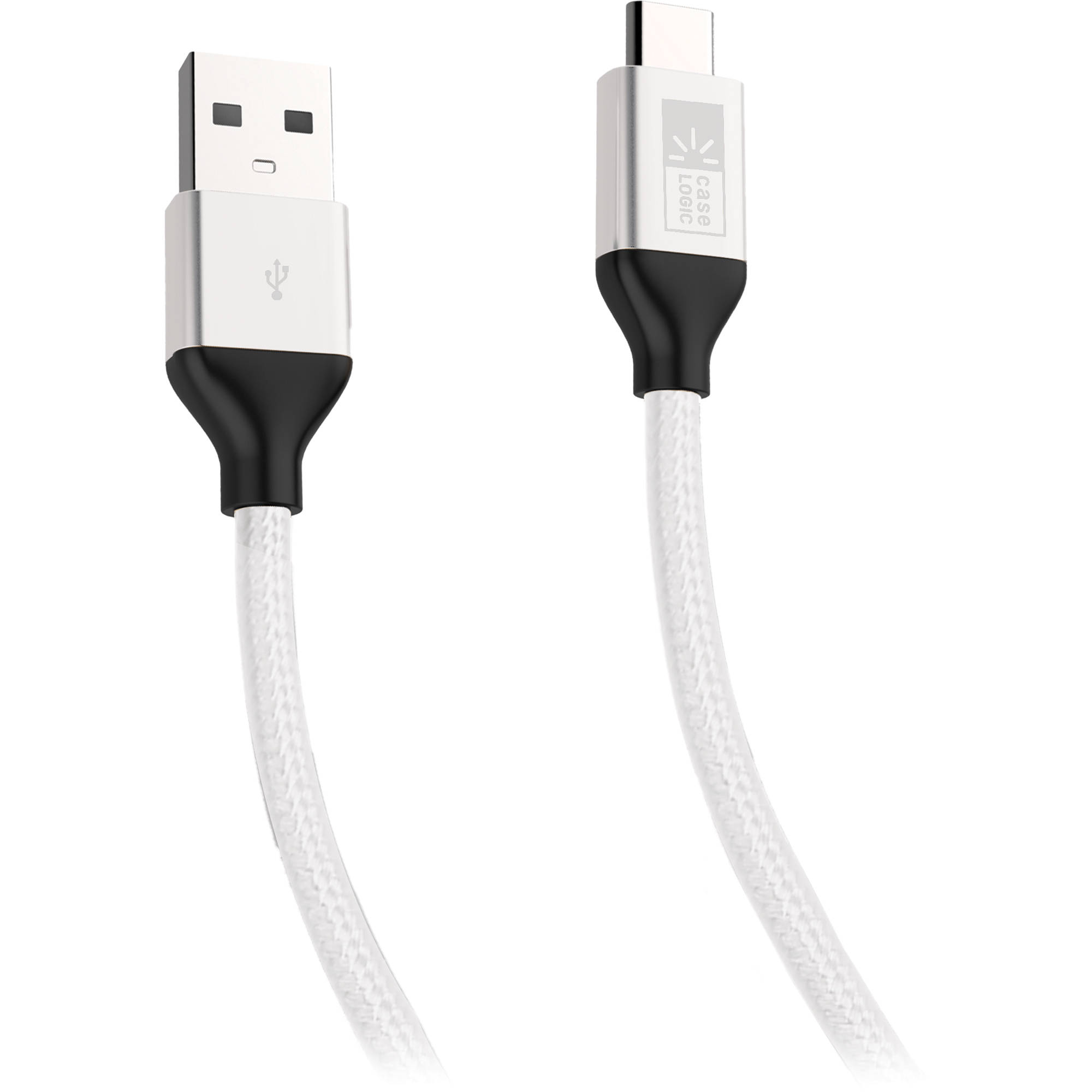 Case Logic Braided USB 3.0 Type-C Cable (3.5', White)