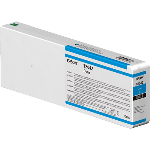 Epson T804200 UltraChrome HD Cyan Ink Cartridge (700ml)