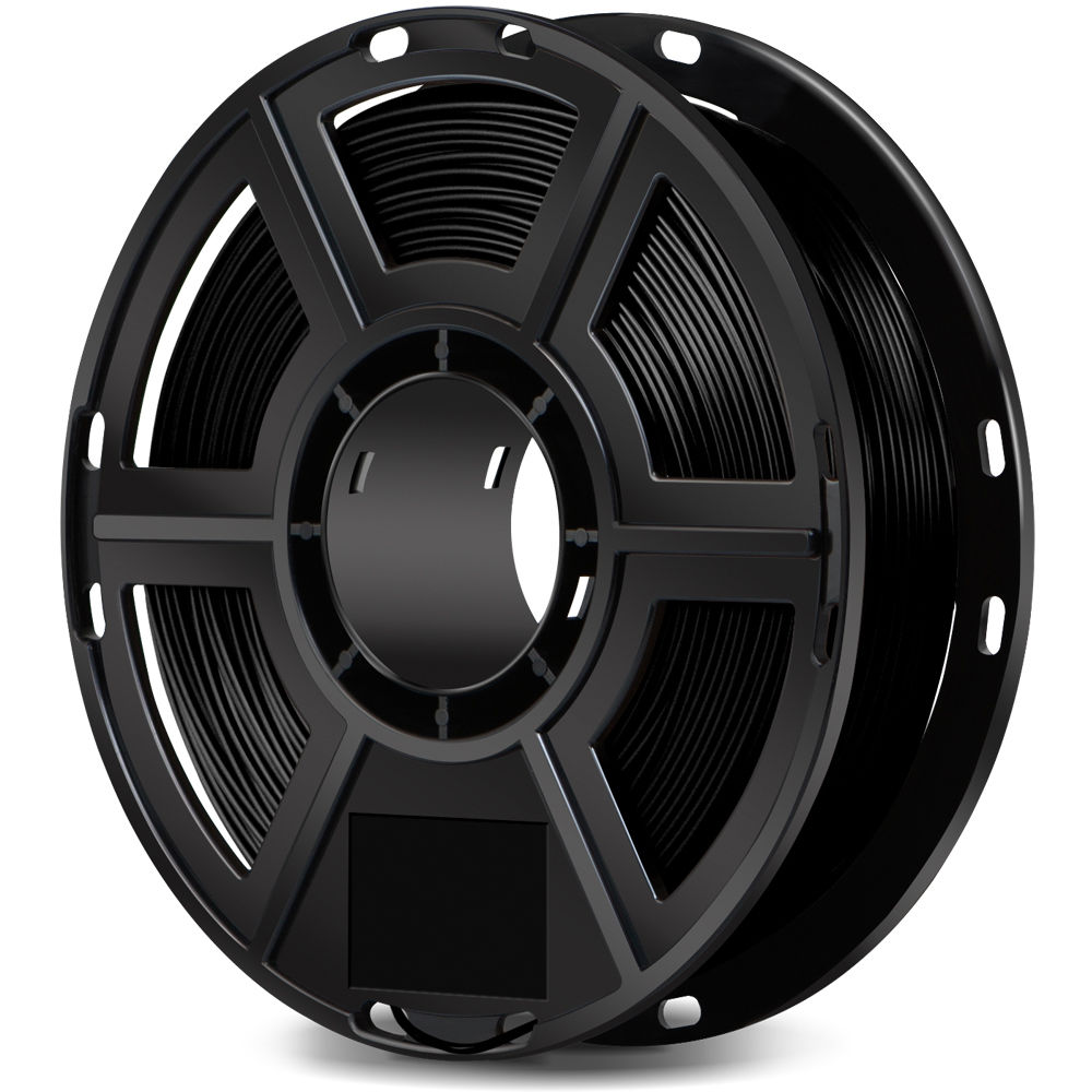 FlashForge 1.75mm Ultra-Strong Pearl PLA Filament for the Dreamer, Inventor Series, and Adventurer 3 (0.5kg, Black)