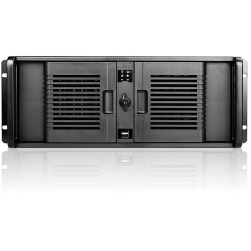 iStarUSA D Storm Series D-400-7P 4U Compact Stylish Rackmountable Chassis (Black)