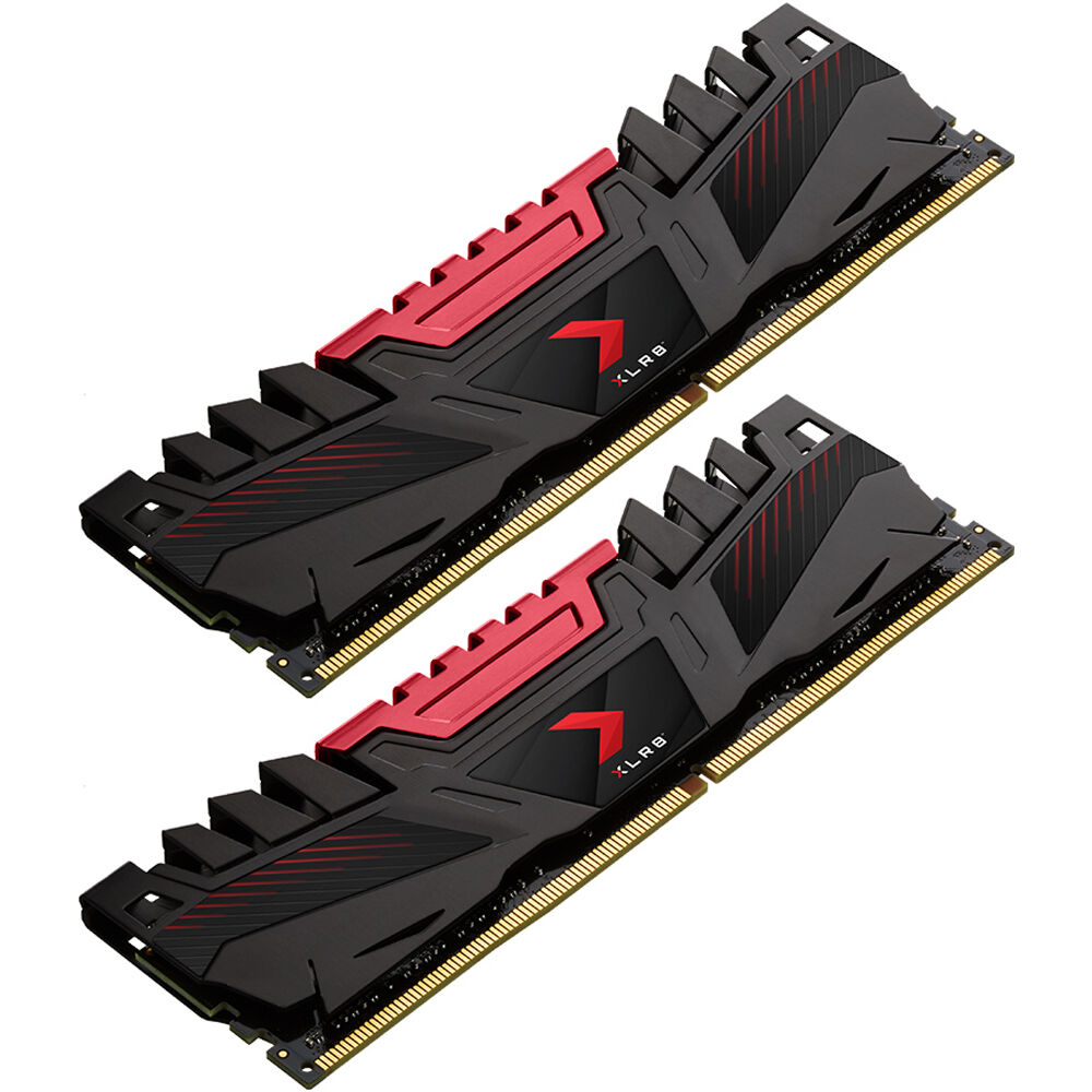 PNY Technologies 16GB XLR8 Gaming DDR4 2666 MHz DIMM Desktop Memory Kit (2 X 8GB)