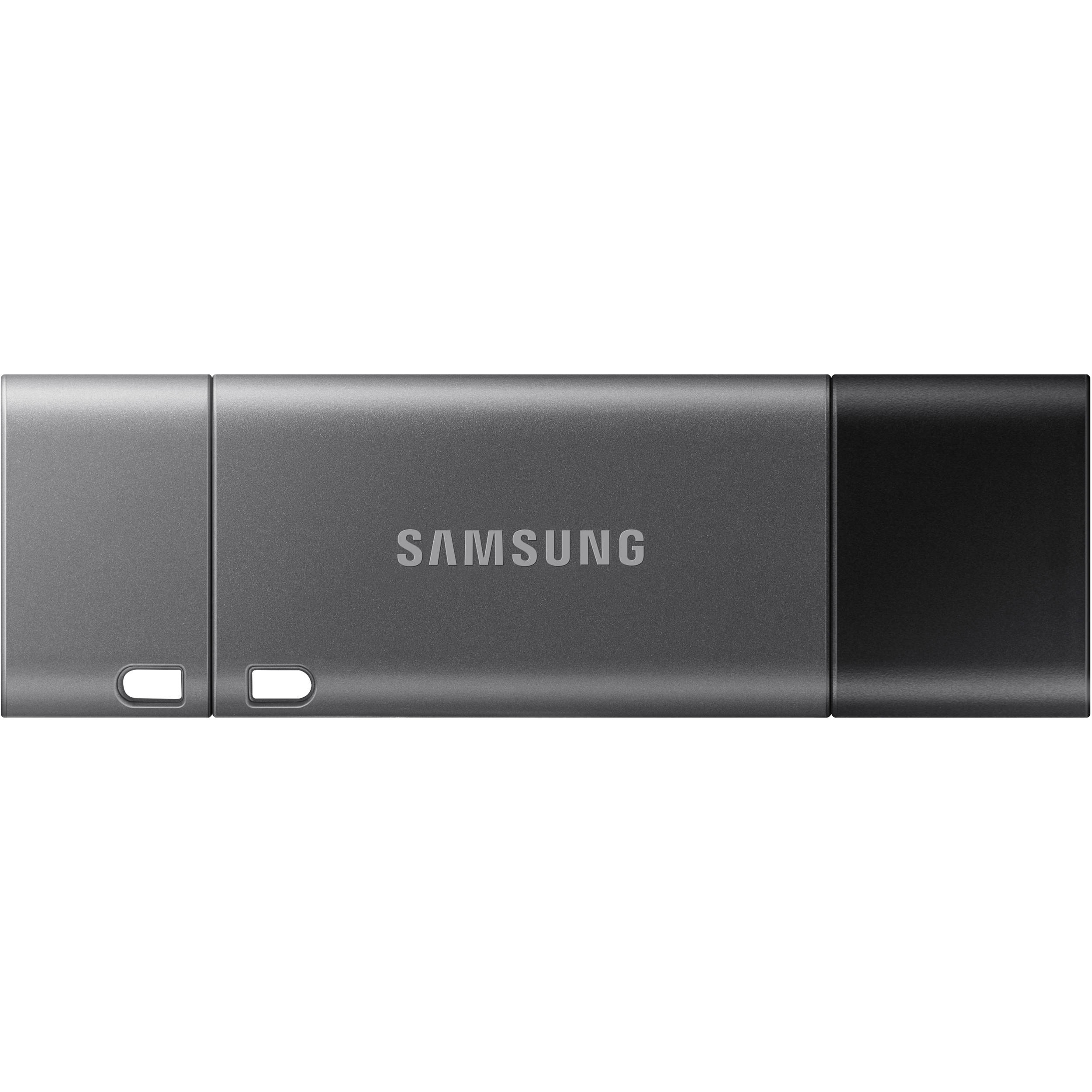 Samsung 256GB DUO Plus USB Type-C Flash Drive with USB Type-A Adapter