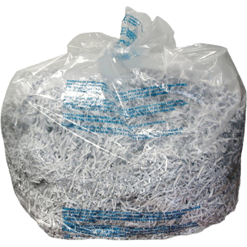 Swingline Plastic Shredder Bag for 500/750 X/M & Large Office Shredders (30 gal, Box of 25)